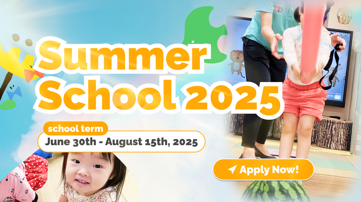 Summer School 2025 school terms June 30th - August 15th, 2025 Apply Now!